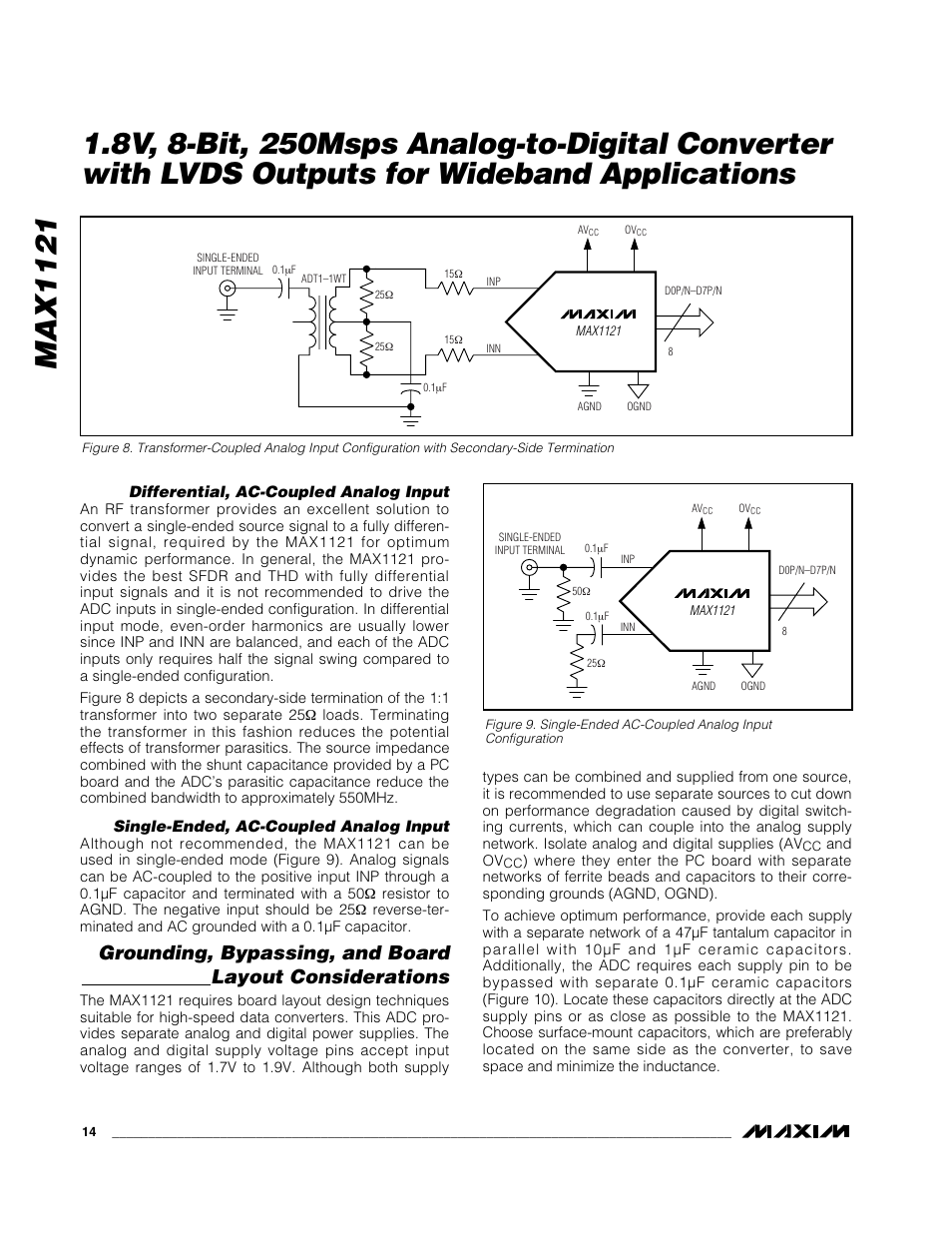 Max1121 | Rainbow Electronics MAX1121 User Manual | Page 14 / 17