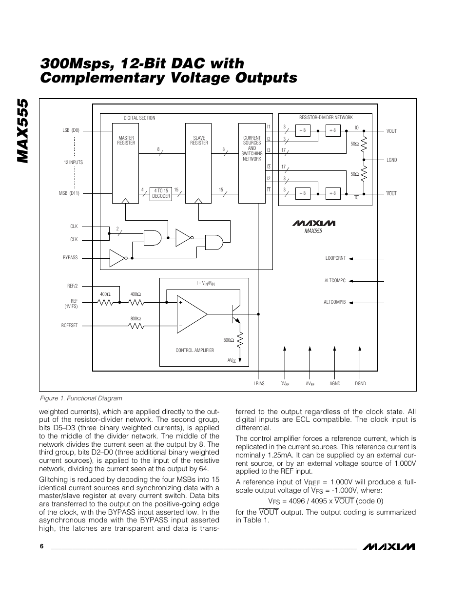 Max555 | Rainbow Electronics MAX555 User Manual | Page 6 / 12