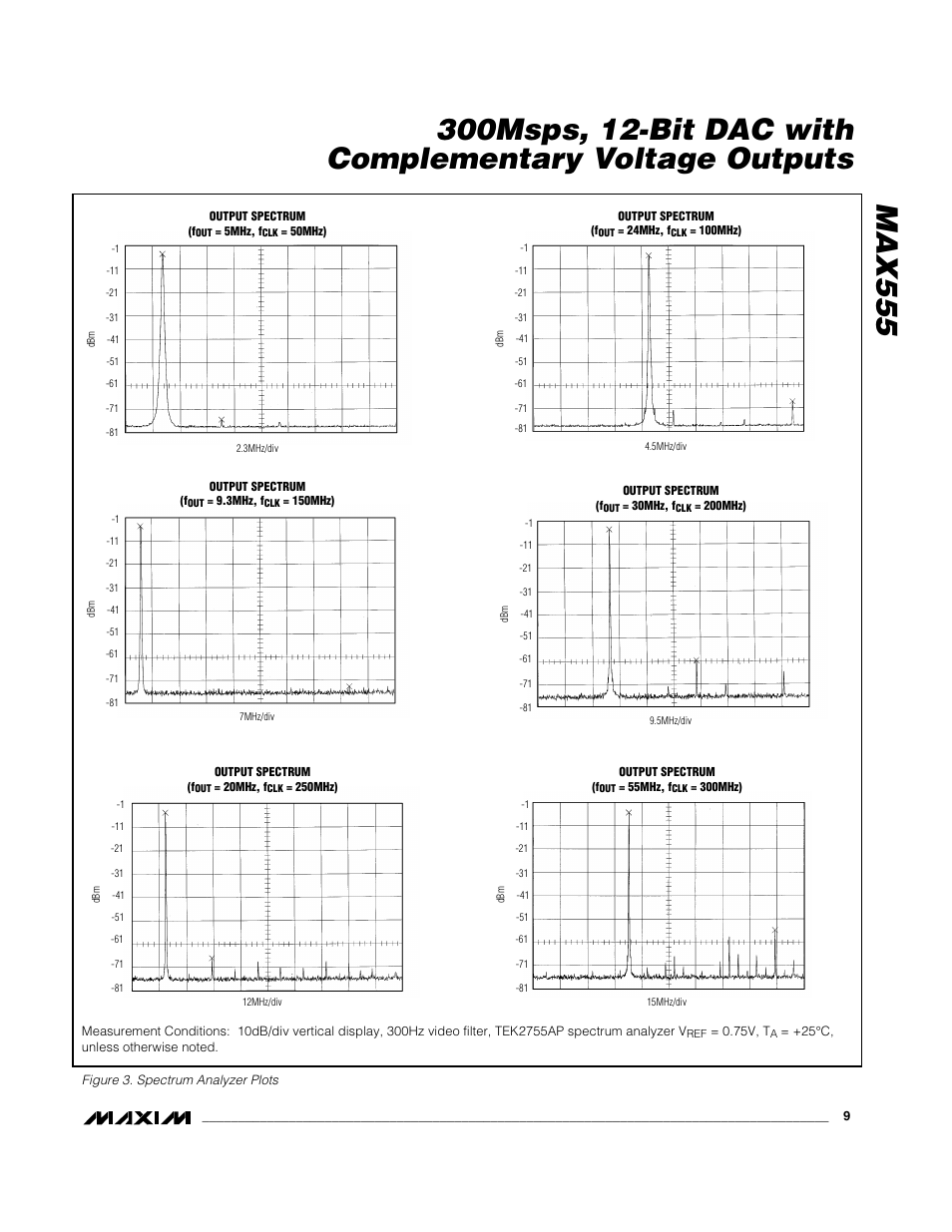 Rainbow Electronics MAX555 User Manual | Page 9 / 12