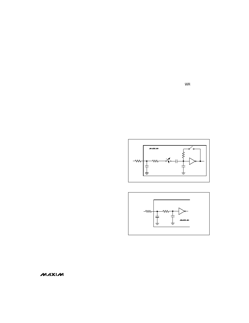 Analog considerations | Rainbow Electronics MAX152 User Manual | Page 9 / 12
