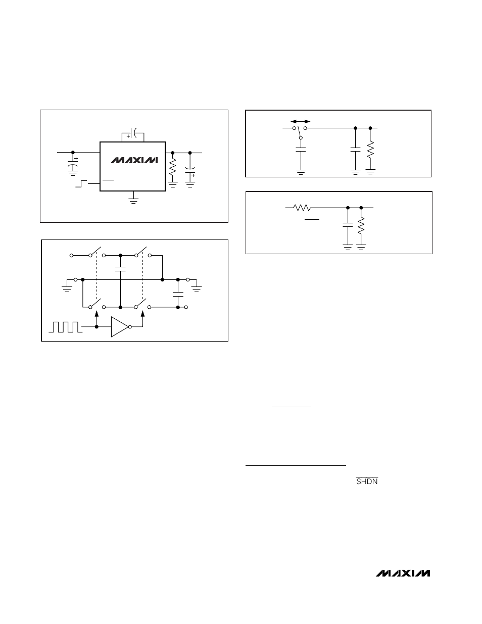 Shutdown mode, Charge-pump output, Efficiency considerations | Rainbow Electronics MAX1721 User Manual | Page 6 / 8