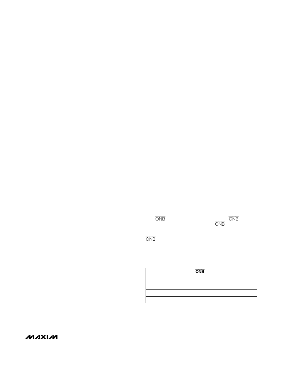 Detailed description, Table 1. on/off logic control | Rainbow Electronics MAX1672 User Manual | Page 7 / 12