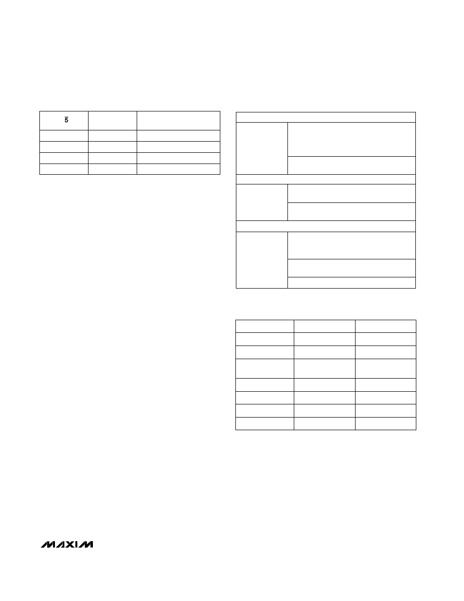 Table 5. component suppliers | Rainbow Electronics MAX1672 User Manual | Page 9 / 12