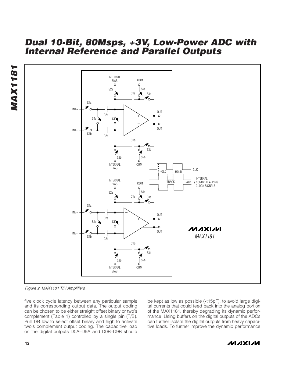 Max1181 | Rainbow Electronics MAX1181 User Manual | Page 12 / 19