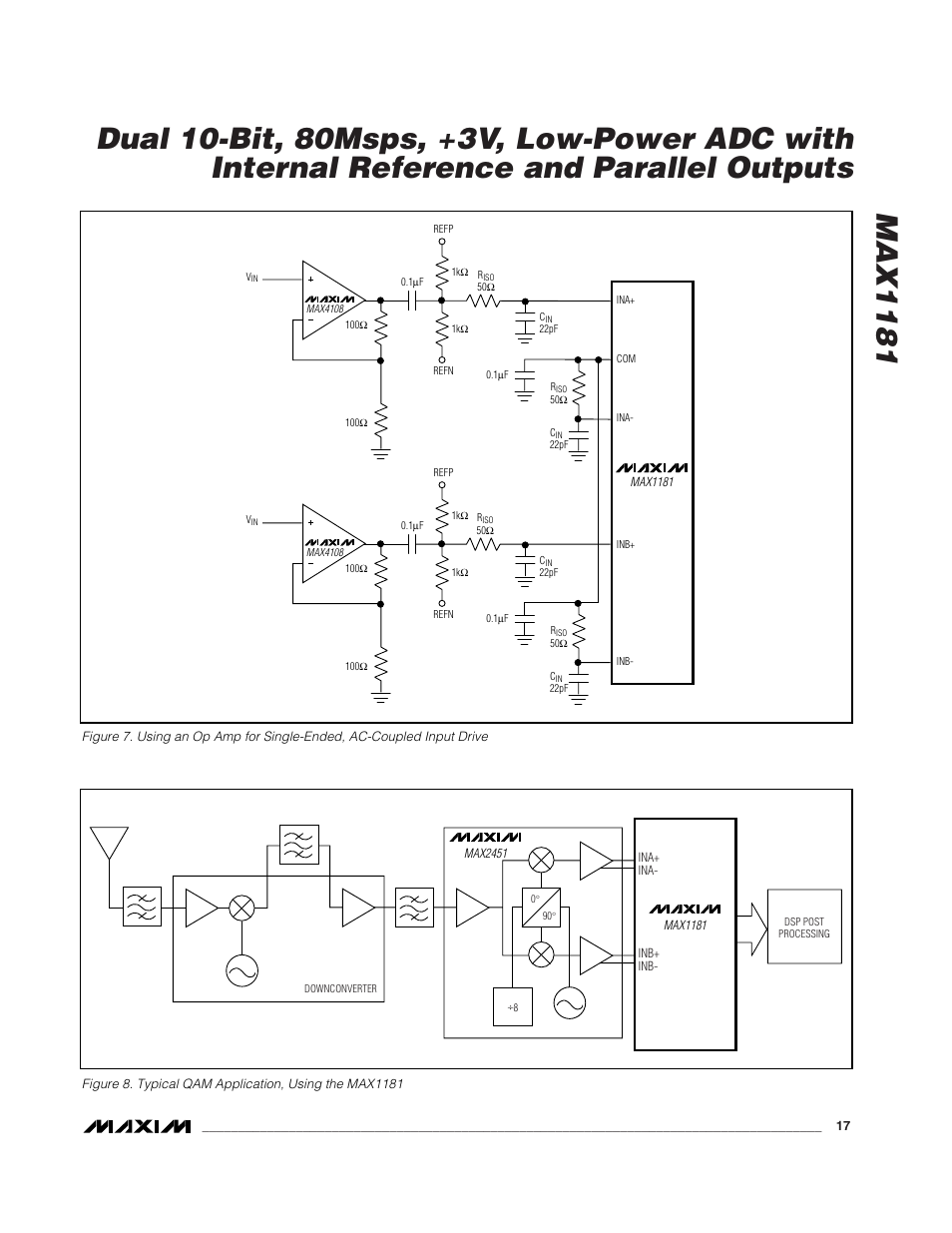 Rainbow Electronics MAX1181 User Manual | Page 17 / 19