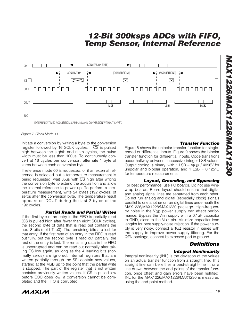 Definitions | Rainbow Electronics MAX1230 User Manual | Page 19 / 24