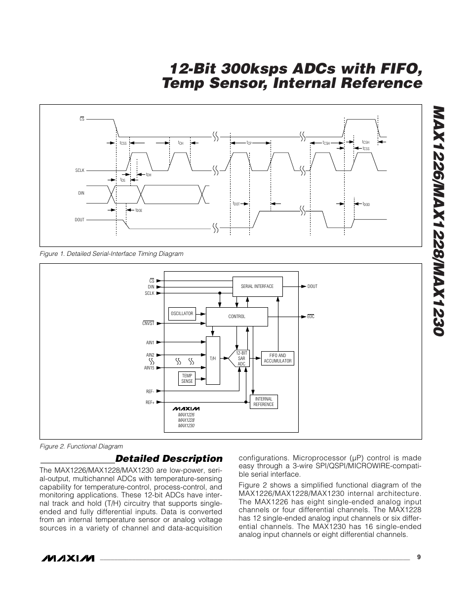 Detailed description | Rainbow Electronics MAX1230 User Manual | Page 9 / 24