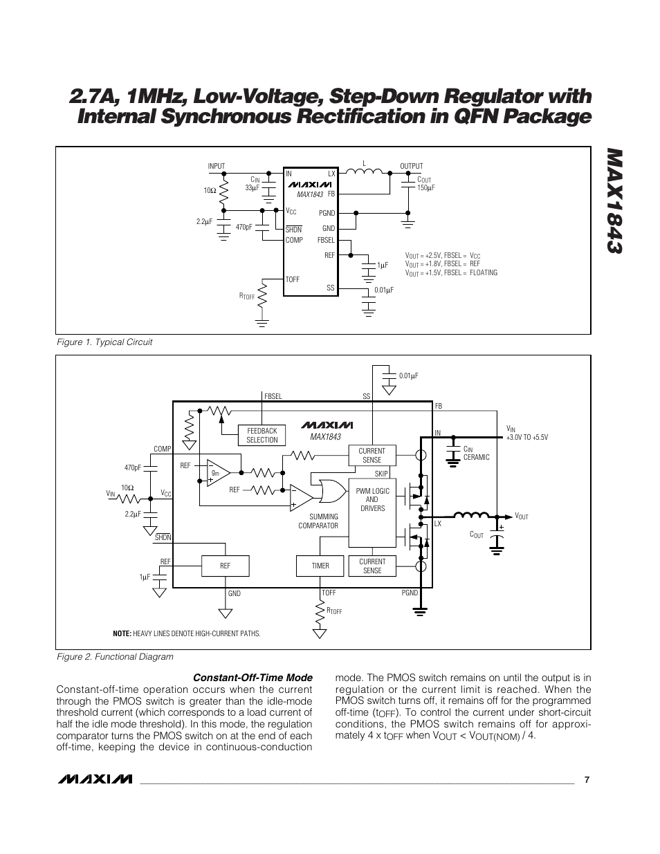 Rainbow Electronics MAX1843 User Manual | Page 7 / 13