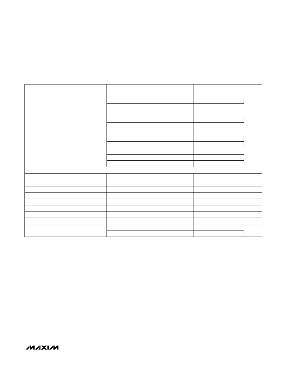 Electrical characteristics (continued) | Rainbow Electronics MAX1205 User Manual | Page 3 / 12