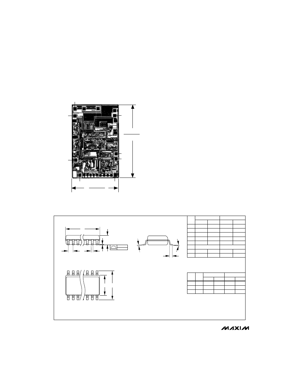 Narrow so small-outline package (0.150 in.) | Rainbow Electronics MAX608 User Manual | Page 12 / 12