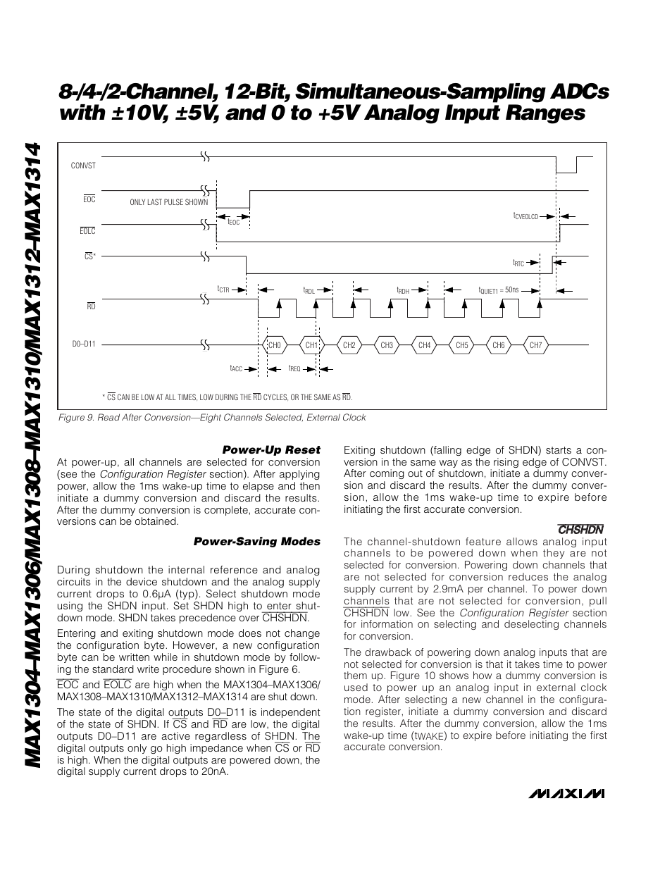 Rainbow Electronics MAX1314 User Manual | Page 24 / 36