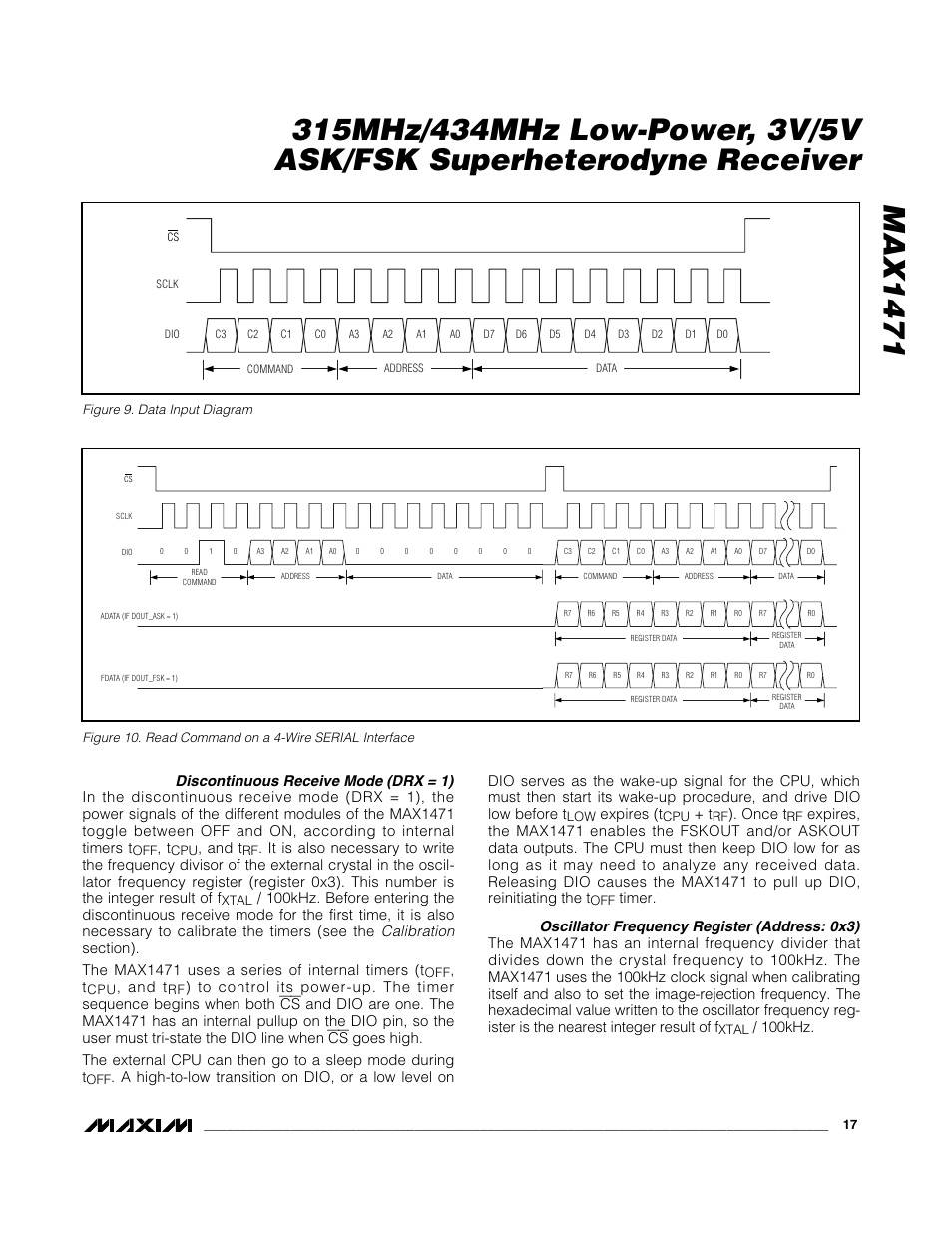 Rainbow Electronics MAX1471 User Manual | Page 17 / 26