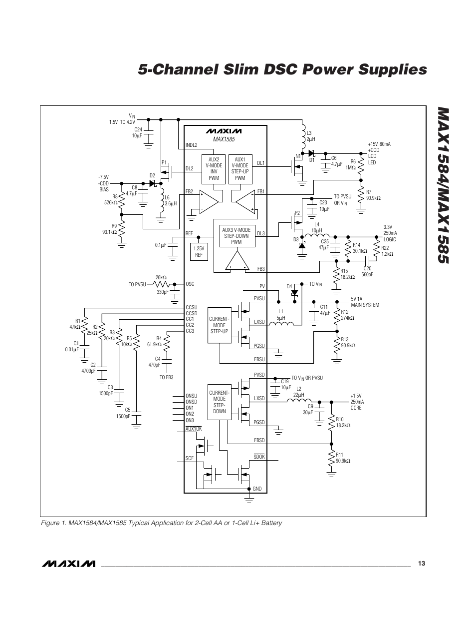 Rainbow Electronics MAX1585 User Manual | Page 13 / 29