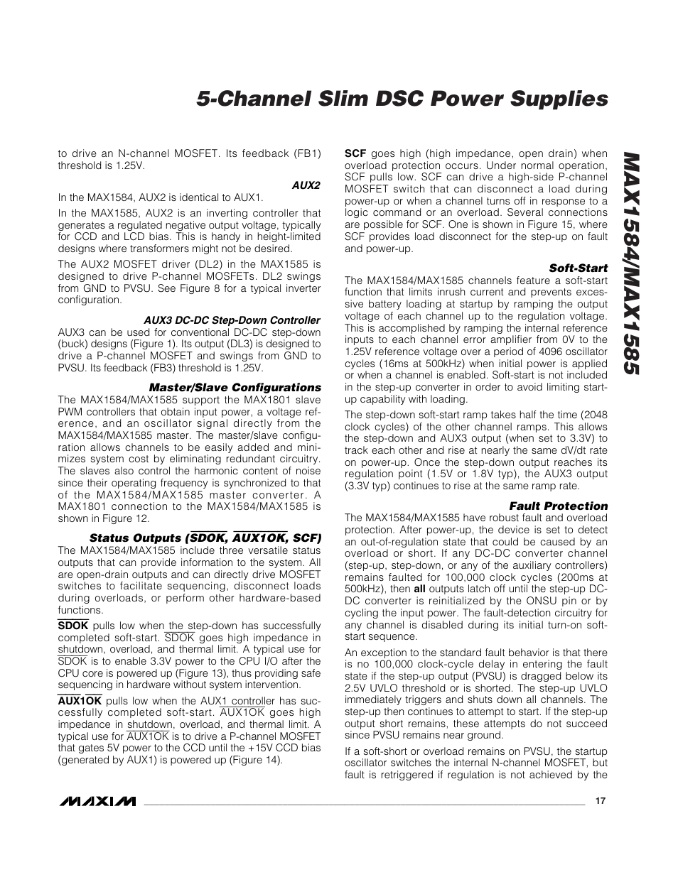 Rainbow Electronics MAX1585 User Manual | Page 17 / 29