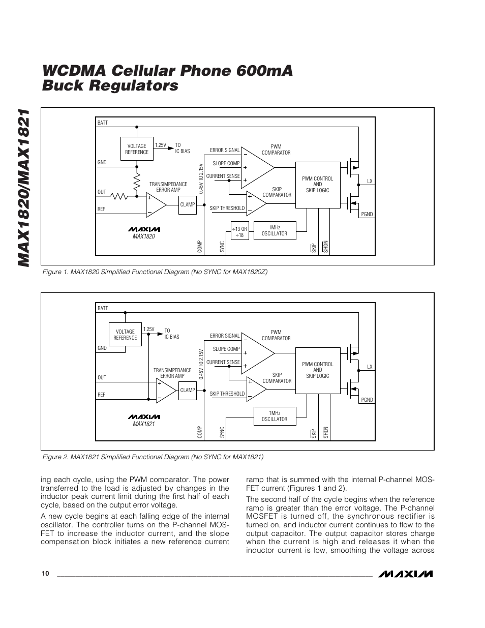 Rainbow Electronics MAX1821 User Manual | Page 10 / 18