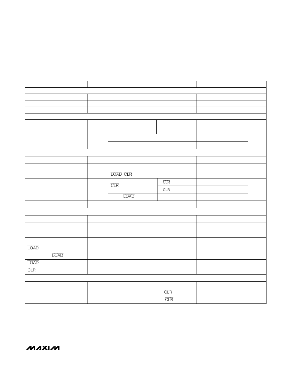 Electrical characteristics—max551 (continued) | Rainbow Electronics MAX552 User Manual | Page 3 / 12