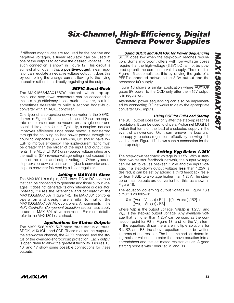 Rainbow Electronics MAX1567 User Manual | Page 33 / 35