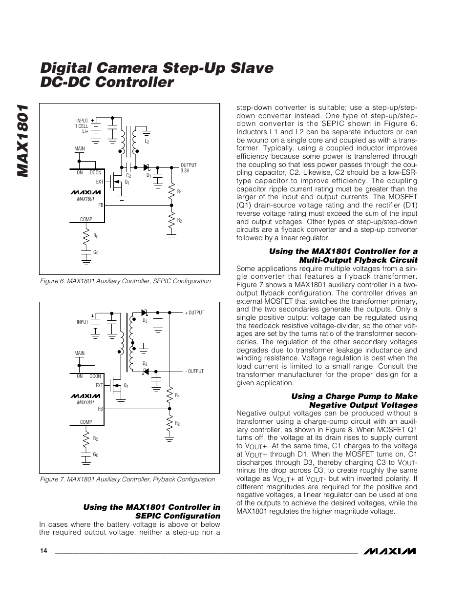 Rainbow Electronics MAX1801 User Manual | Page 14 / 16