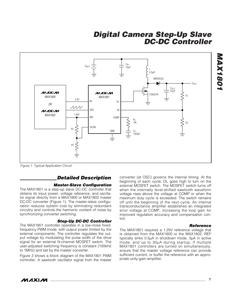 Detailed description | Rainbow Electronics MAX1801 User Manual | Page 7 / 16