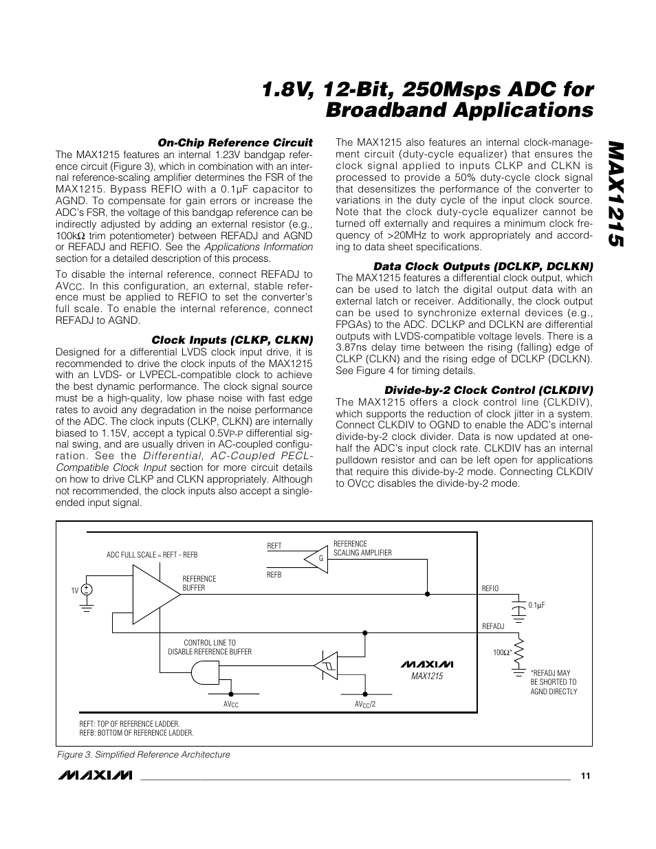 Rainbow Electronics MAX1215 User Manual | Page 11 / 20