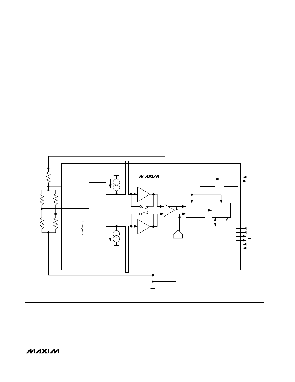 Strain gauge operation, Temperature measurement | Rainbow Electronics MAX1400 User Manual | Page 31 / 36