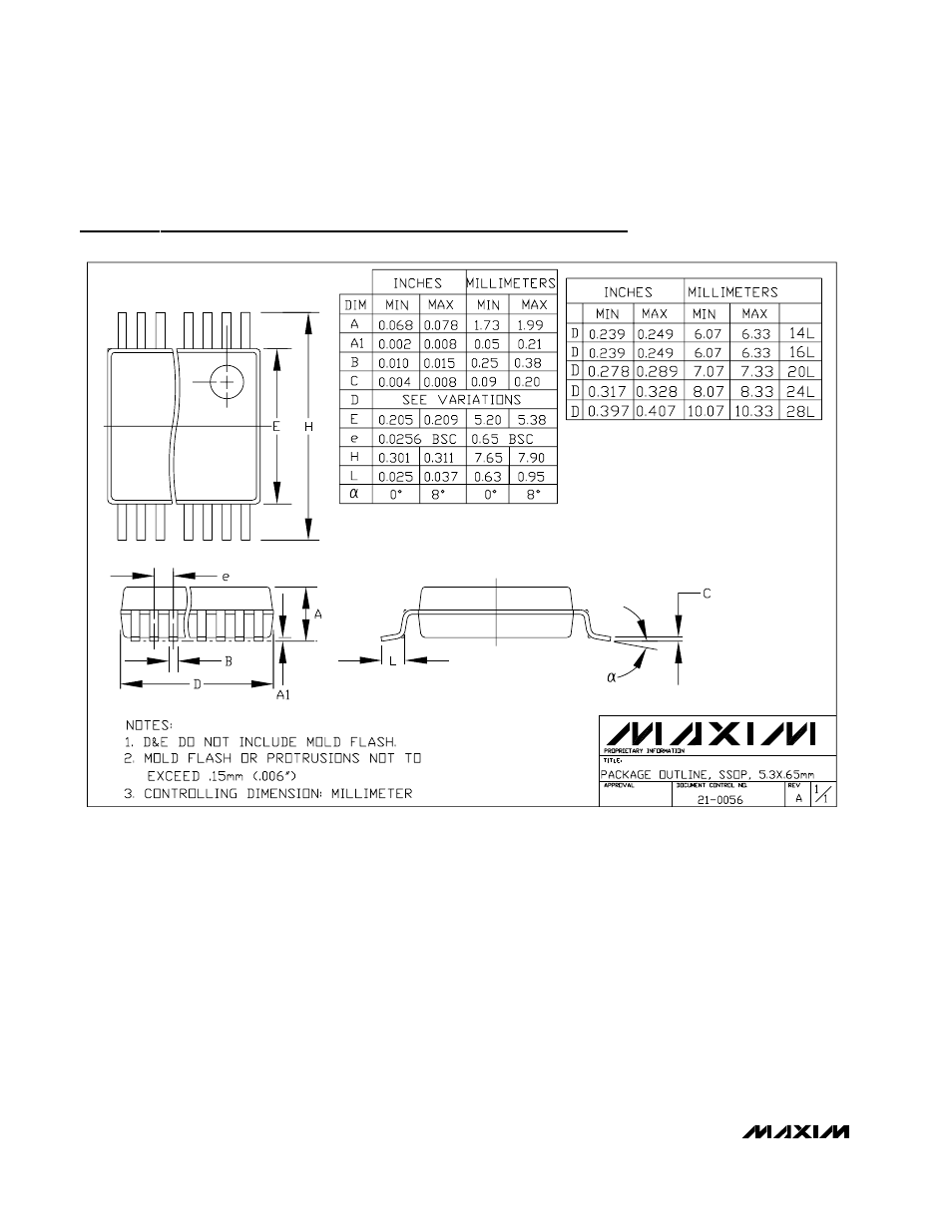 Rainbow Electronics MAX1400 User Manual | Page 34 / 36
