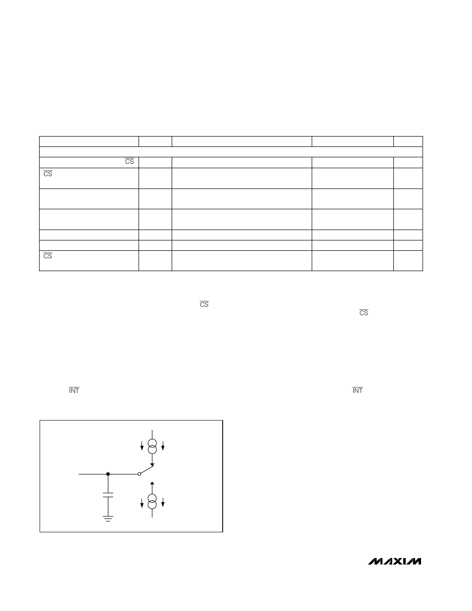 Timing characteristics (continued) | Rainbow Electronics MAX1400 User Manual | Page 8 / 36