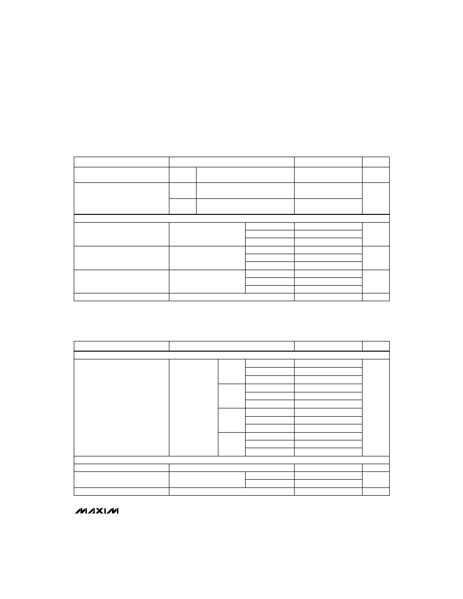 Electrical characteristics: 3v operation | Rainbow Electronics MAX924 User Manual | Page 3 / 16