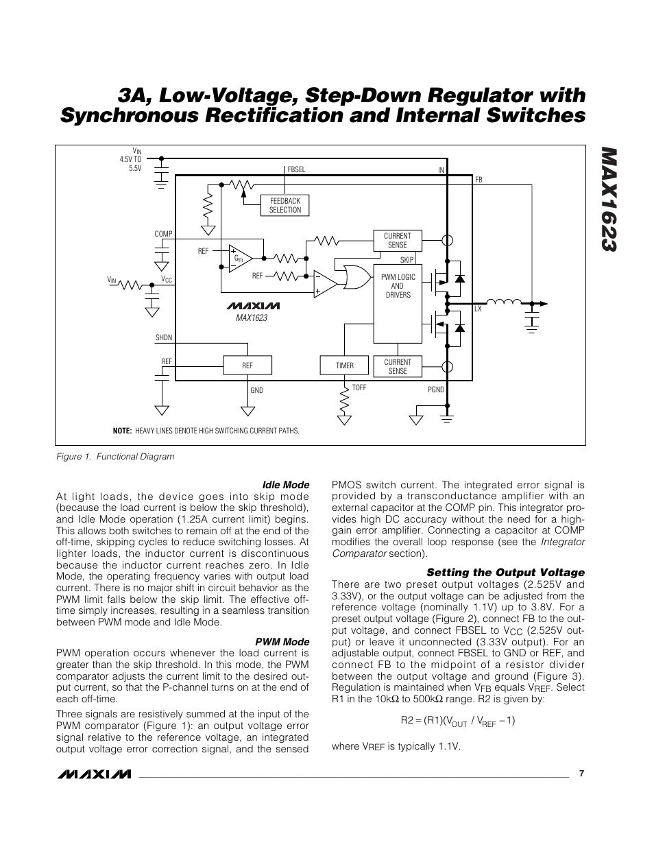 Max1623 | Rainbow Electronics MAX1623 User Manual | Page 7 / 12