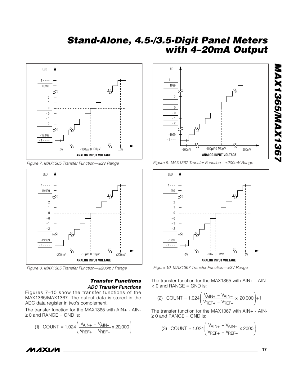 Rainbow Electronics MAX1367 User Manual | Page 17 / 25