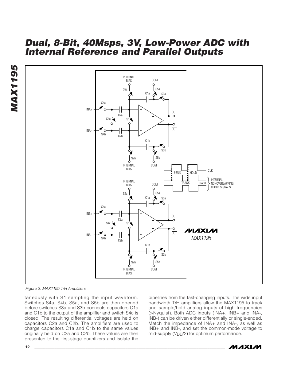 Max1195 | Rainbow Electronics MAX1195 User Manual | Page 12 / 22
