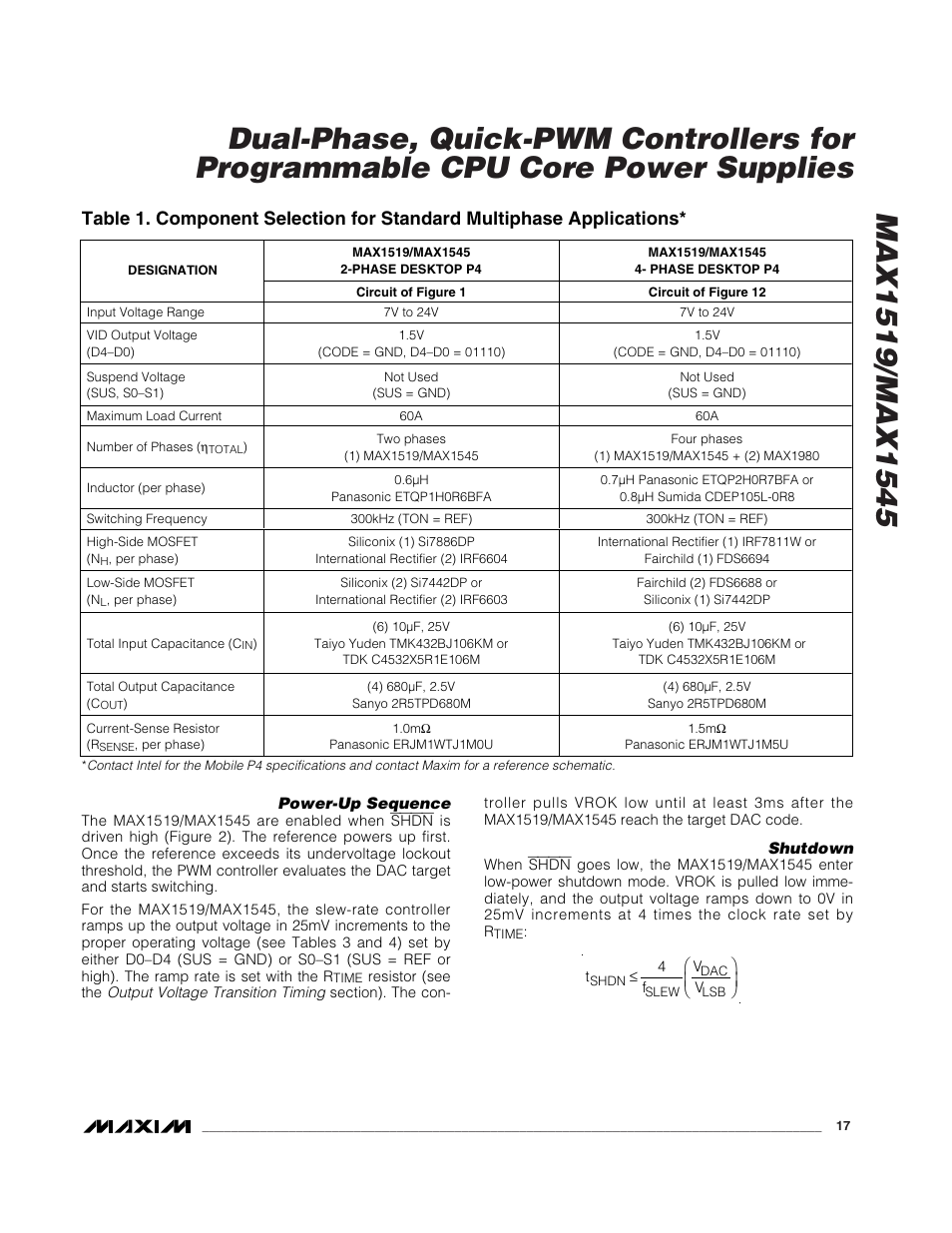 Rainbow Electronics MAX1545 User Manual | Page 17 / 43