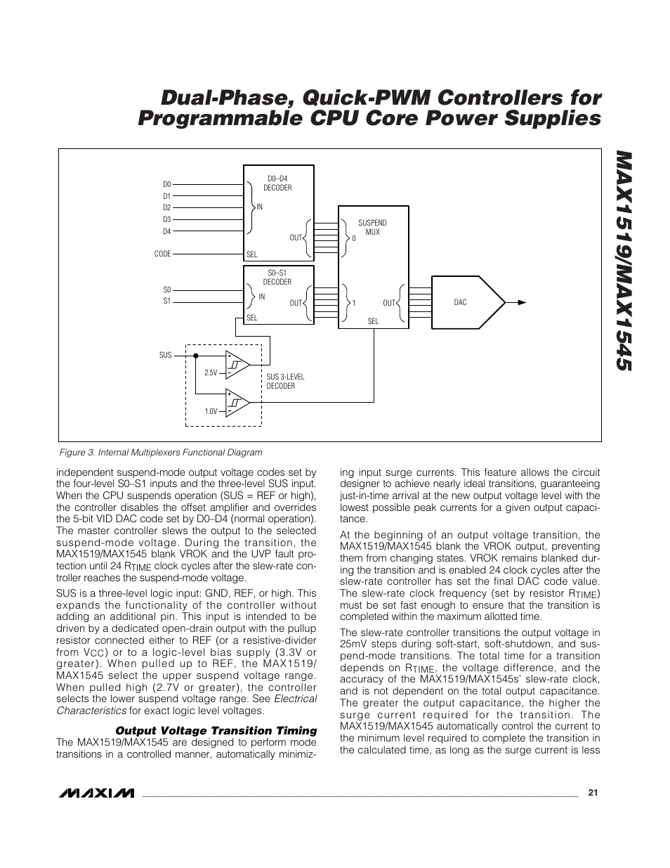 Rainbow Electronics MAX1545 User Manual | Page 21 / 43