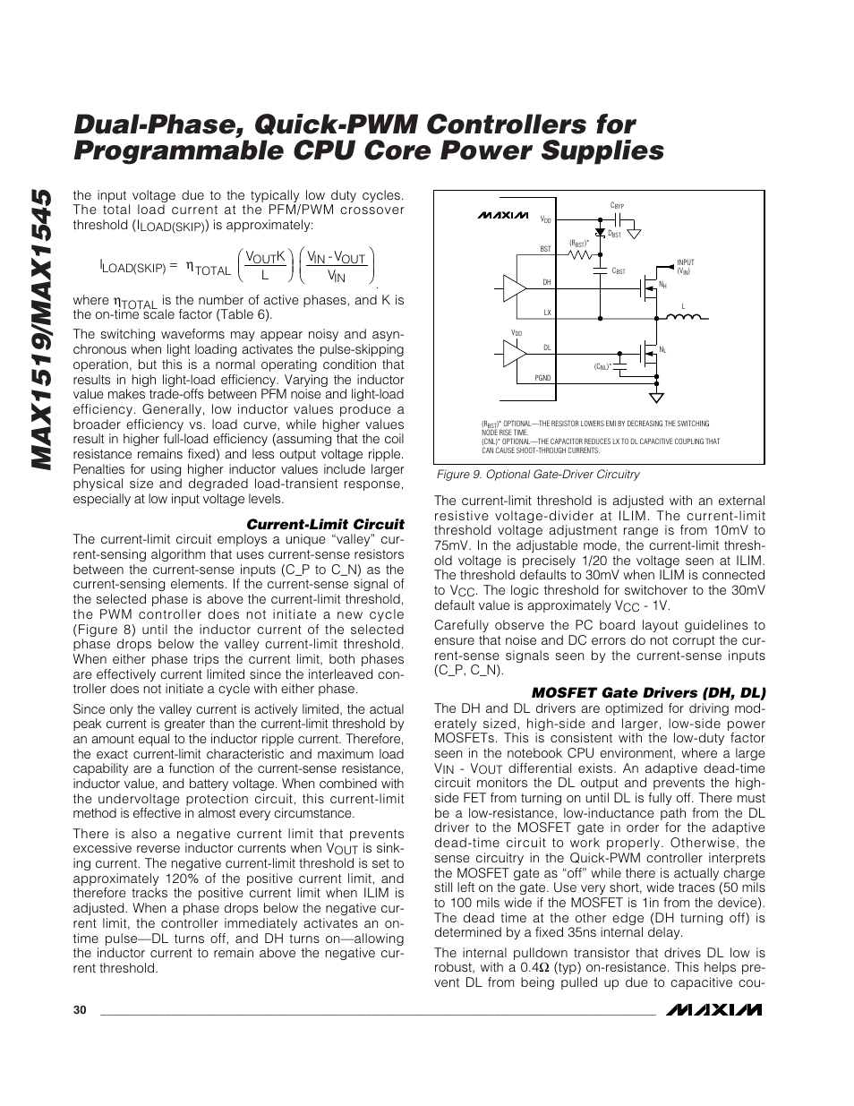Rainbow Electronics MAX1545 User Manual | Page 30 / 43