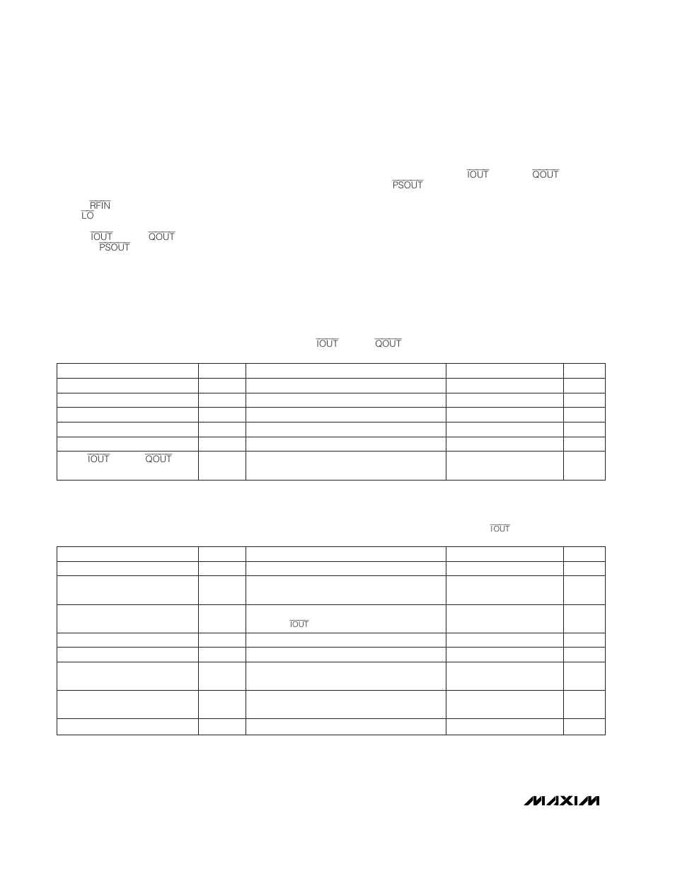 Max2108 direct-conversion tuner ic, Ac electrical characteristics | Rainbow Electronics MAX2108 User Manual | Page 2 / 12