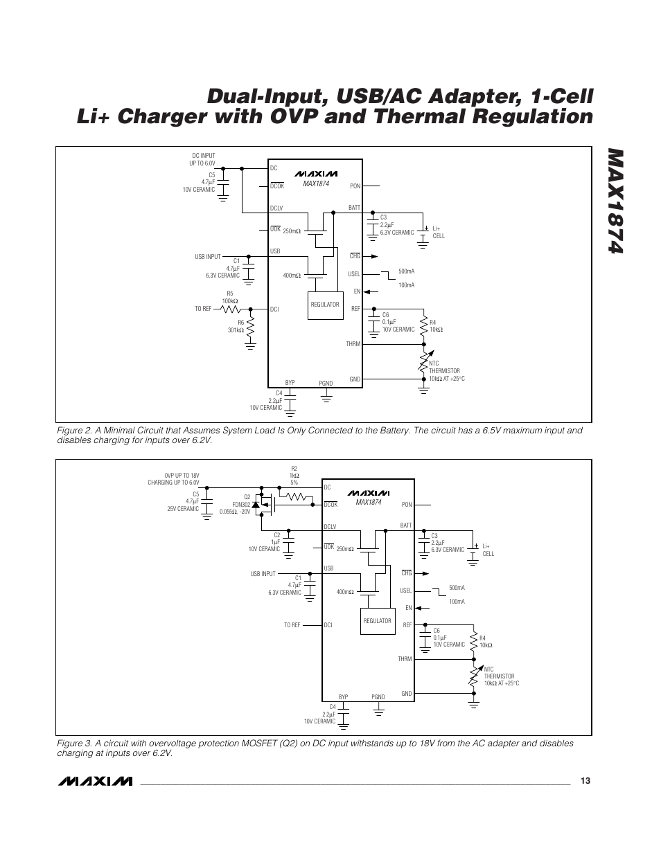 Rainbow Electronics MAX1874 User Manual | Page 13 / 16
