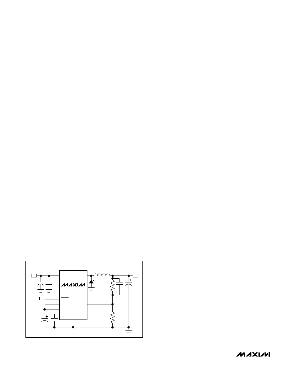 Detailed description, Pwm control scheme, 100% duty-cycle operation | Synchronous rectification | Rainbow Electronics MAX887 User Manual | Page 8 / 12