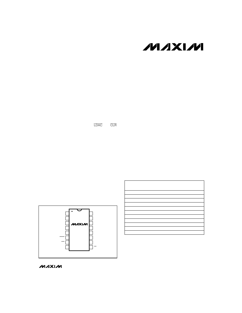 Rainbow Electronics MAX534 User Manual | 16 pages