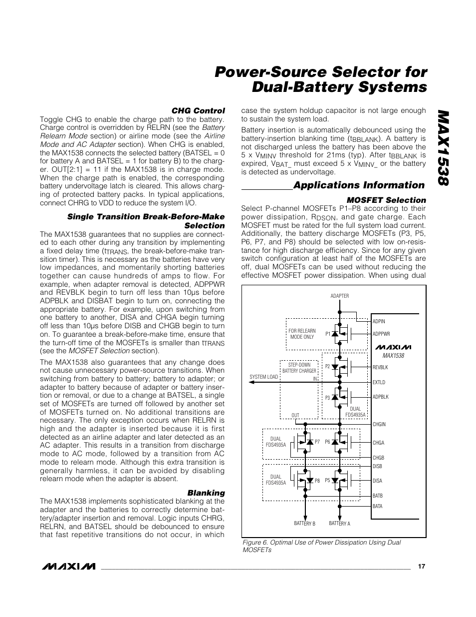 Applications information | Rainbow Electronics MAX1538 User Manual | Page 17 / 22