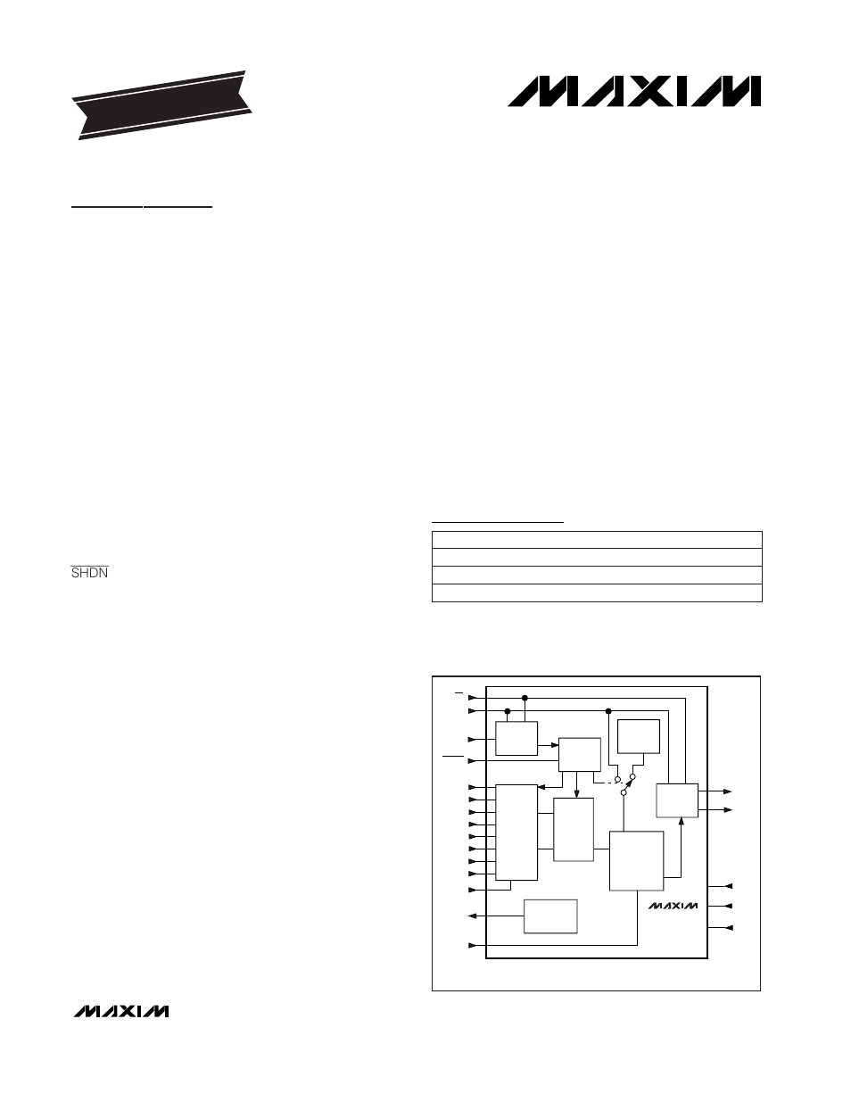 Rainbow Electronics MAX1111 User Manual | 20 pages