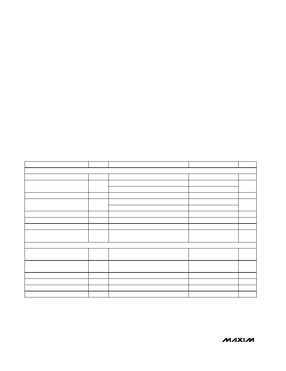 Absolute maximum ratings, Electrical characteristics | Rainbow Electronics MAX1111 User Manual | Page 2 / 20