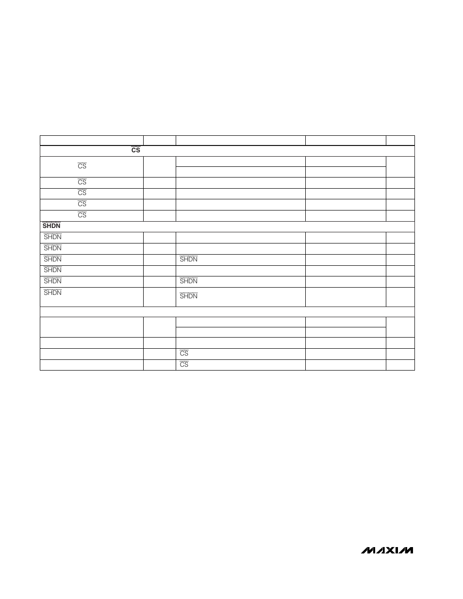 Electrical characteristics (continued) | Rainbow Electronics MAX1111 User Manual | Page 4 / 20