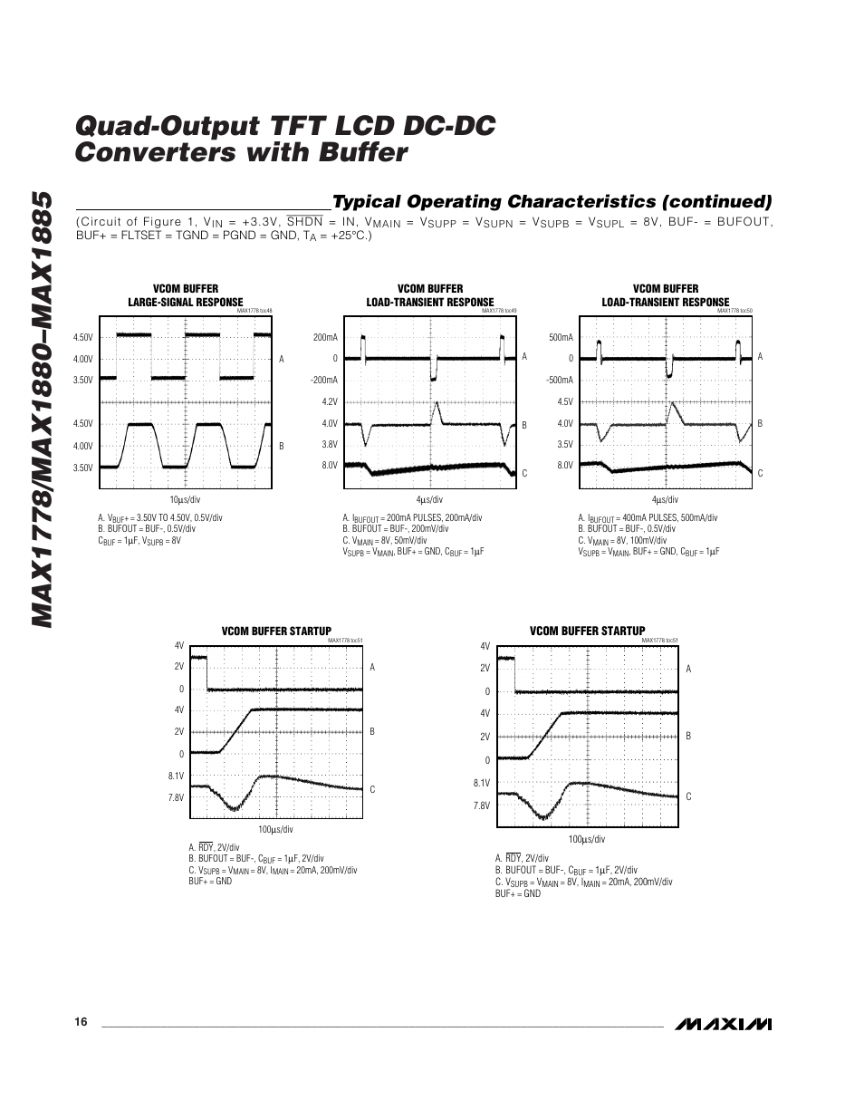 Typical operating characteristics (continued) | Rainbow Electronics MAX1885 User Manual | Page 16 / 38