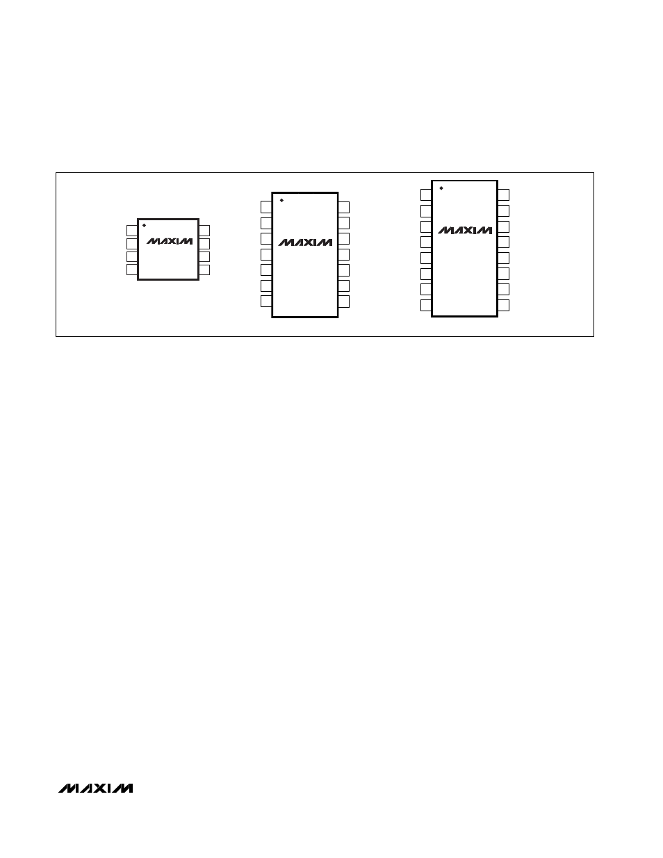 Chip information, Pin configurations | Rainbow Electronics MAX977 User Manual | Page 15 / 16