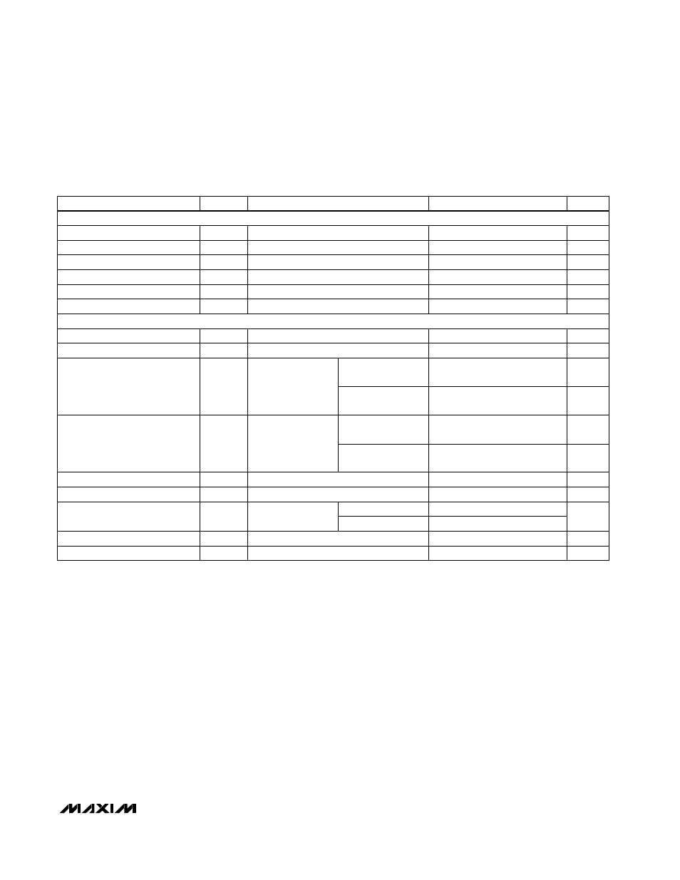 Electrical characteristics (continued) | Rainbow Electronics MAX977 User Manual | Page 3 / 16