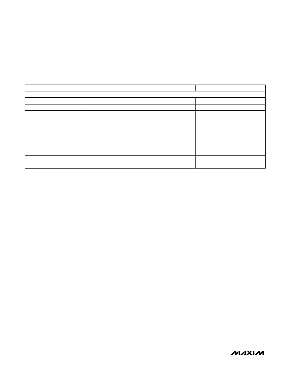 Electrical characteristics (continued) | Rainbow Electronics MAX977 User Manual | Page 4 / 16