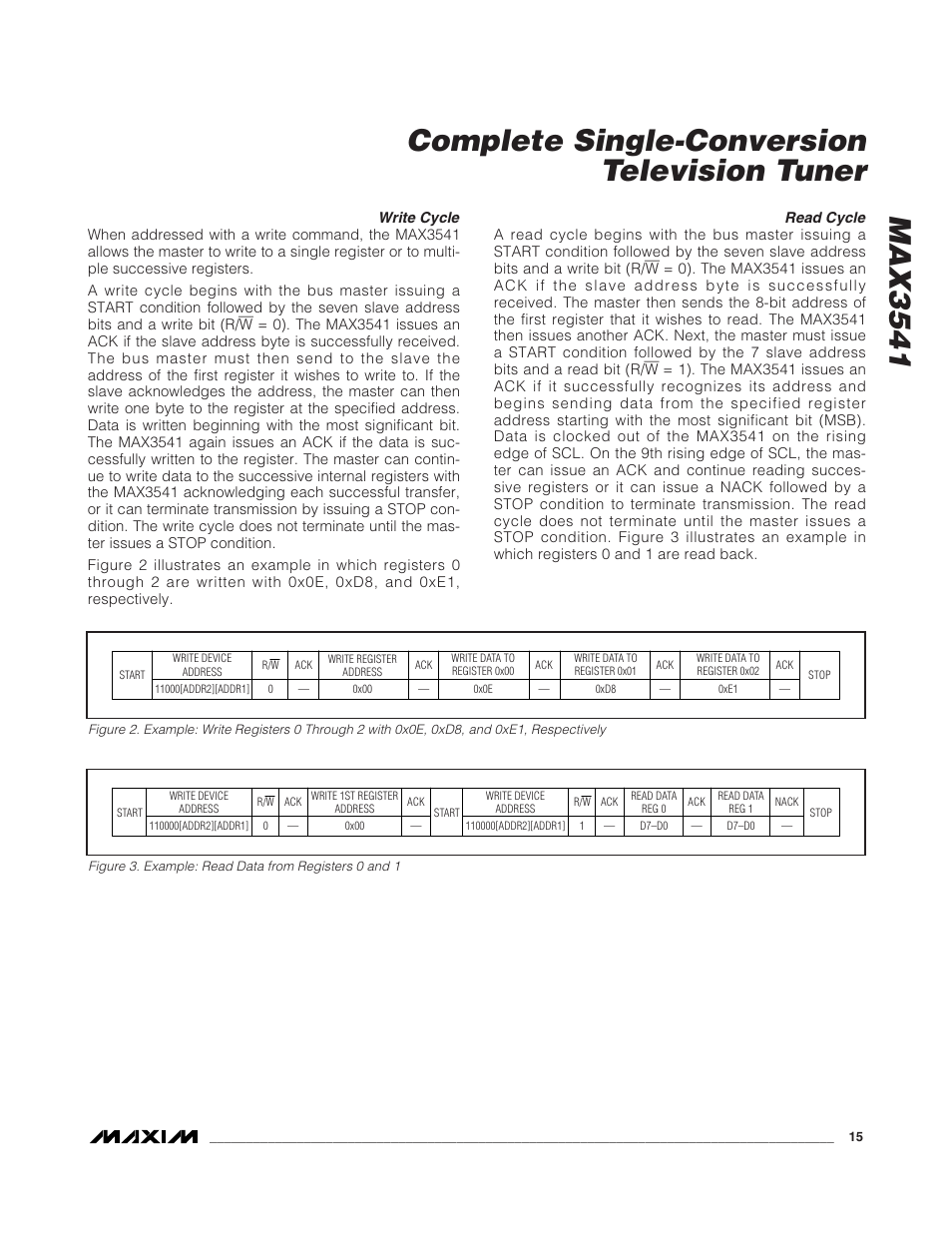 Rainbow Electronics MAX3541 User Manual | Page 15 / 20