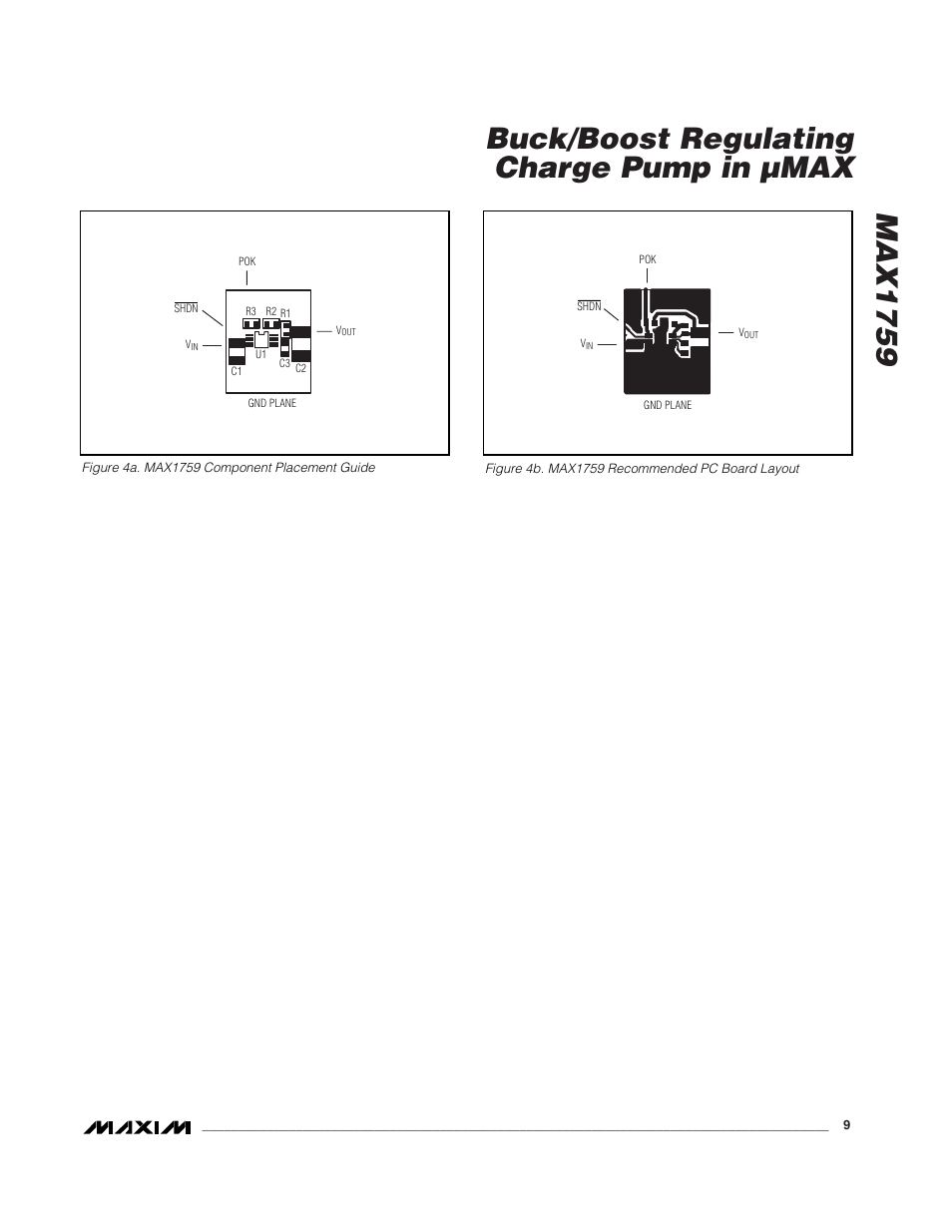 Max1759 buck/boost regulating charge pump in µmax | Rainbow Electronics MAX1759 User Manual | Page 9 / 10