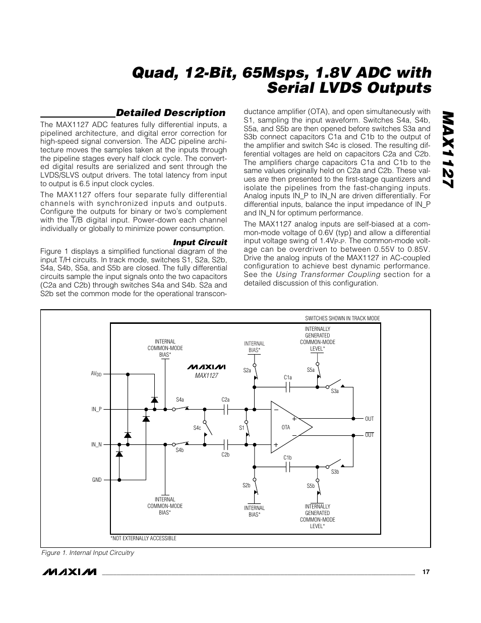 Detailed description | Rainbow Electronics MAX1127 User Manual | Page 17 / 25