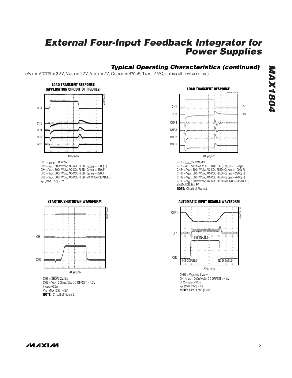 Typical operating characteristics (continued) | Rainbow Electronics MAX1804 User Manual | Page 5 / 11